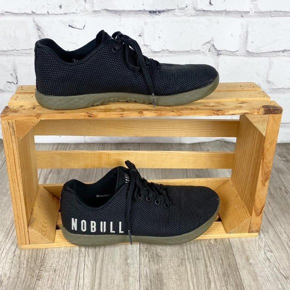 NOBULL Black Ivy Unisex Trainer Sneakers Men’s Sz 8.5 Womens Sz 10 - Picture 6 of 8